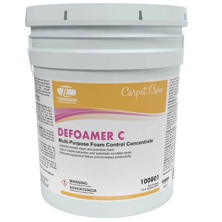 DEFOAMER C - 5 GL PAIL,Defoamer Carpet Cleaner